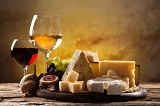 Holiday Wine and Food Pairing Graphic