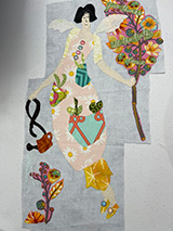 Fabric Collage: No-Sew Art Graphic